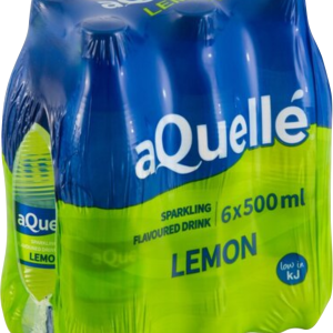 Aquelle Flavoured Water 500Ml - Sparkling Lemon